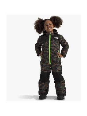 NWT The North Face Baby Freedom Snow Suit TNF Black Camo